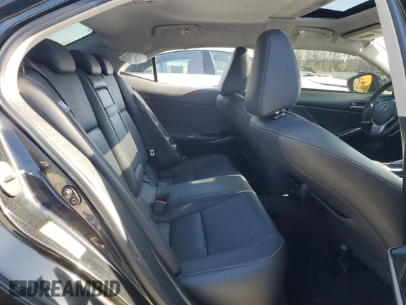 2017 Lexus IS with VIN JTHCM1D22H5015597, listed as a Copart auction lot 49160445 with 63,410 mi miles and Salvage Title. Bid and sale history available at carsss.com. Image 10.