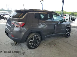 2018 Jeep Compass Limited with VIN 3C4NJDCB0JT399987, listed as a Copart auction lot 59104685 with 71,673 mi miles and Salvage title. Bid and sale history available at DreamBid. Image 3.