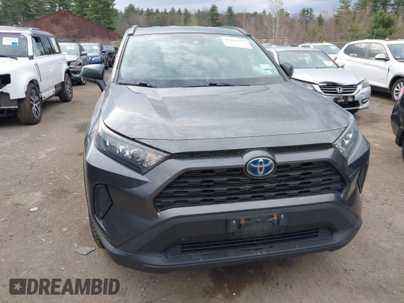 2021 Toyota RAV4 Hybrid LE with VIN 4T3LWRFV3MU041338, listed as a IAAI auction lot 42106979 with 48,765 mi miles. Bid and sale history available at carsss.com. Image 12.