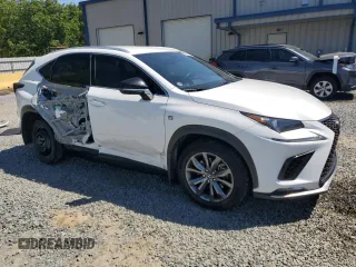 2020 Lexus NX 300 F Sport z VIN JTJJARBZ8L5005016, wystawiony jako Copart lot #53314025 z przebiegiem 93 850 mil mil oraz Szkoda całkowita • Salvage title. Historia ofert i sprzedaży dostępna na DreamBid. Obrazek 4.
