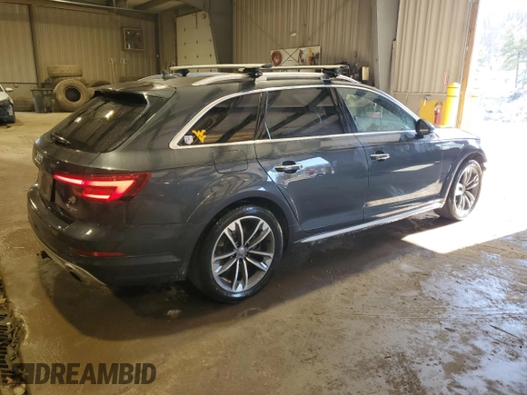 2018 Audi allroad Premium Plus with VIN WA18NBF47JA088819, listed as a Copart auction lot 42491575 with 84,866 mi miles and Salvage Title. Bid and sale history available at carsss.com. Image 3.