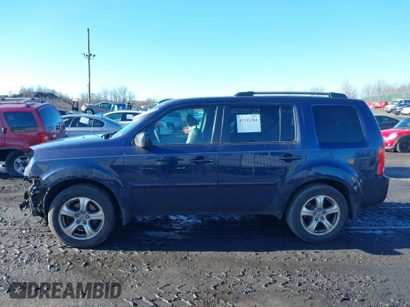 2013 Honda Pilot EX-L with VIN 5FNYF4H50DB049294, listed as a IAAI auction lot 41111384 with 298,000 mi miles. Bid and sale history available at carsss.com. Image 14.