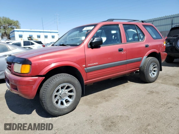 1998 Isuzu Rodeo S with VIN 4S2CM58W3W4311998, listed as a Copart auction lot 73632024 with 177,917 mi miles and Salvage Title. Bid and sale history available at DreamBid. Image 1.