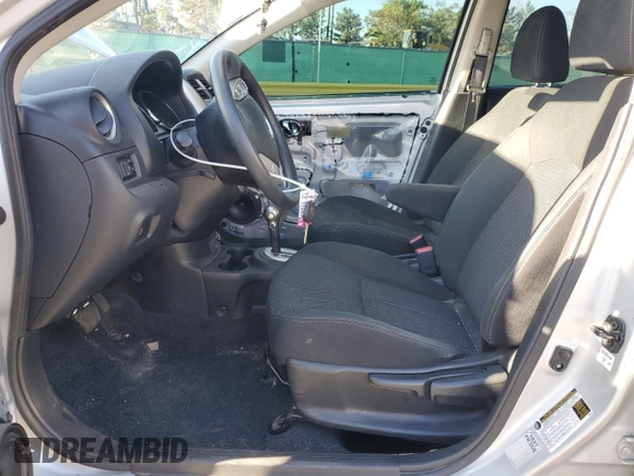 2019 Nissan Versa SV with VIN 3N1CN7AP0KL840887, listed as a Copart auction lot 56193595 with 85,801 mi miles and Salvage title. Bid and sale history available at DreamBid. Image 7.