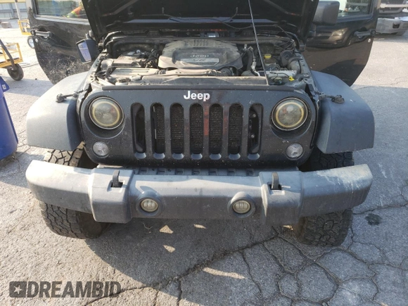 2018 Jeep Wrangler JK Unlimited Sport S with VIN 1C4BJWDG1JL907310, listed as a Copart auction lot 70826504 with 135,413 mi miles and Salvage Title. Bid and sale history available at carsss.com. Image 13.