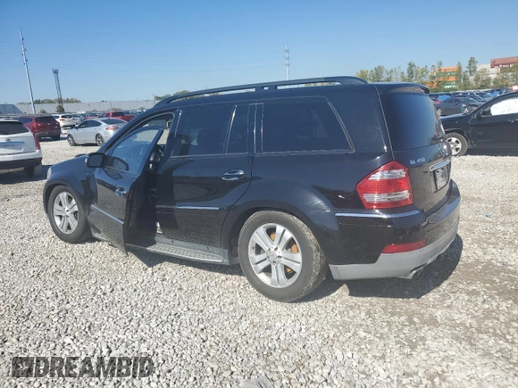2007 Mercedes-Benz GL-Class with VIN 4JGBF71E97A234129, listed as a Copart auction lot 76583074 with 0 mi miles and Salvage Title. Bid and sale history available at carsss.com. Image 2.