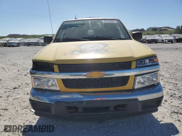 2010 Chevrolet Colorado Work Truck with VIN 1GBHSBDE5A8128756, listed as a Copart auction lot 82228004 with 106,613 mi miles and Salvage Title. Bid and sale history available at carsss.com. Image 5.