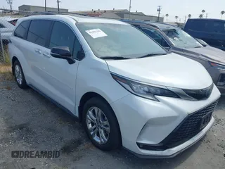 2023 Toyota Sienna XSE 25th Anniversary with VIN 5TDCSKFCXPS074361, listed as a IAAI auction lot 42483296 with 12,437 mi miles and . Bid and sale history available at DreamBid. Image 1.