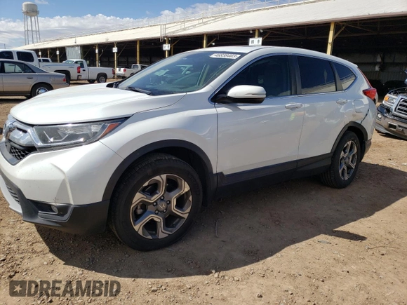 2019 Honda CR-V EX with VIN JHLRW2H55KX021375, listed as a Copart auction lot 46838403 with 50,220 mi miles and . Bid and sale history available at DreamBid. Image 1.