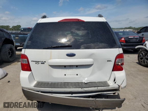 2006 Ford Freestyle SEL with VIN 1FMDK05126GA32604, listed as a Copart auction lot 63868405 with 220,530 mi miles and Salvage title. Bid and sale history available at DreamBid. Image 6.