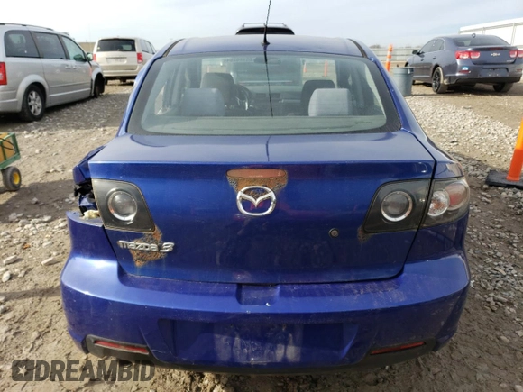 2007 Mazda 3 S Sport with VIN JM1BK323X71603764, listed as a Copart auction lot 80986284 with 129,811 mi miles and Non Repairable. Bid and sale history available at carsss.com. Image 6.