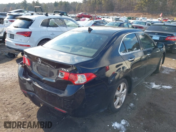 2009 Acura TSX with VIN JH4CU26639C017121, listed as a IAAI auction lot 41415582 with 273,583 mi miles. Bid and sale history available at carsss.com. Image 4.