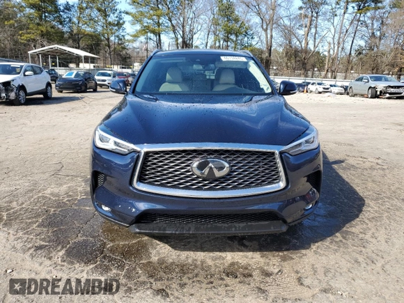 2019 Infiniti QX50 Essential z VIN 3PCAJ5M17KF139712, wystawiony jako Copart lot #46159245 z przebiegiem 47 803 mil mil oraz Szkoda całkowita • Salvage title. Historia ofert i sprzedaży dostępna na DreamBid. Obrazek 5.