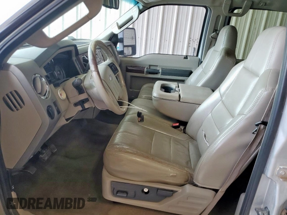 2009 Ford F-250 XL with VIN 1FTSW21R79EA39054, listed as a Copart auction lot 59561695 with Not provided miles and Salvage title. Bid and sale history available at DreamBid. Image 7.