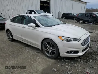 2013 Ford Fusion Titanium with VIN 3FA6P0D9XDR152197, listed as a Copart auction lot 53144675 with 119,336 mi miles and Clean Title. Bid and sale history available at carsss.com. Image 4.
