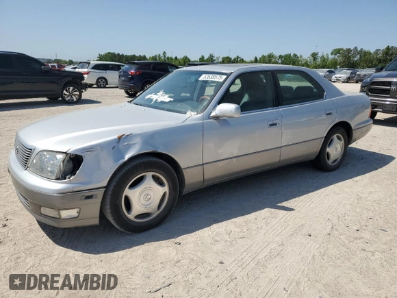 1999 Lexus LS 400 z VIN JT8BH28F0X0161141, wystawiony jako Copart lot #52638575 z przebiegiem 250 602 mil mil oraz Szkoda całkowita • Salvage title. Historia ofert i sprzedaży dostępna na DreamBid. Obrazek 1.