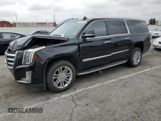 2018 Cadillac Escalade z VIN 1GYS4GKJ7JR187899, wystawiony jako Copart lot #55578765 z przebiegiem 168 024 mil mil oraz Szkoda całkowita • Salvage title. Historia ofert i sprzedaży dostępna na DreamBid. Obrazek 1.