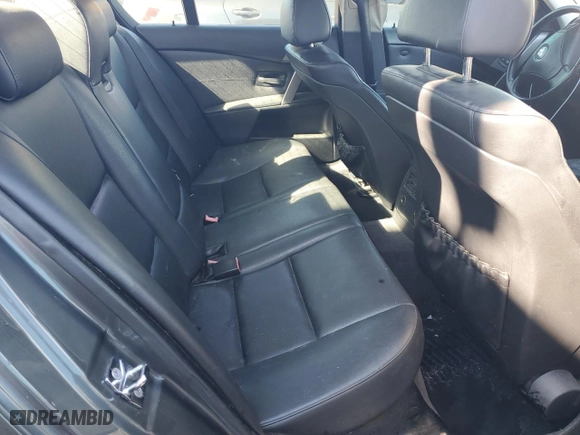 2004 BMW 5 Series 525i with VIN WBANA53534B847979, listed as a Copart auction lot 45091975 with 189,943 mi miles and Salvage Title. Bid and sale history available at carsss.com. Image 10.