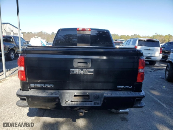 2015 GMC Sierra 1500 Denali with VIN 3GTU2WEJ1FG237214, listed as a Copart auction lot 43529915 with 0 mi miles and Salvage Title. Bid and sale history available at carsss.com. Image 6.