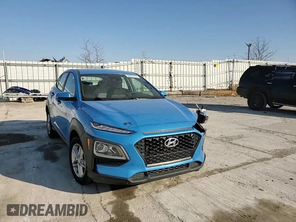 2019 Hyundai Kona SE with VIN KM8K1CAA7KU297886, listed as a Copart auction lot 48063155 with 105,208 mi miles and Salvage Title. Bid and sale history available at carsss.com. Image 10.