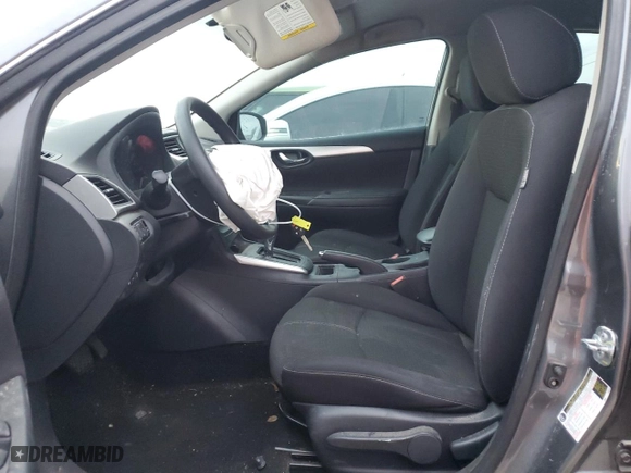 2017 Nissan Sentra SV with VIN 3N1AB7AP4HY255614, listed as a Copart auction lot 87386964 with 0 mi miles and Non Repairable. Bid and sale history available at carsss.com. Image 7.
