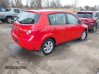 2007 Nissan Versa 1.8 S with VIN 3N1BC13E37L385700, listed as a IAAI auction lot 41607973 with 180,407 mi miles. Bid and sale history available at carsss.com. Image 4.