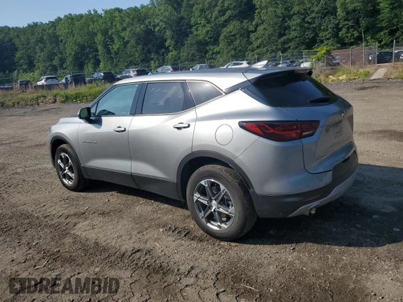 2024 Chevrolet Blazer LT with VIN 3GNKBCR45RS196086, listed as a Copart auction lot 61906455 with 32,564 mi miles and Salvage title. Bid and sale history available at DreamBid. Image 2.
