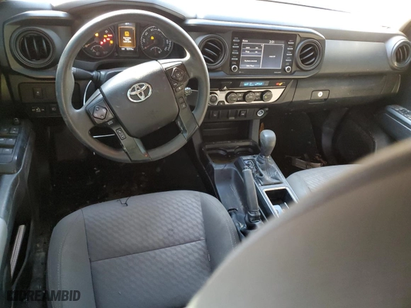 2022 Toyota Tacoma 4WD SR with VIN 3TMCZ5AN8NM530229, listed as a Copart auction lot 87912315 with 53,774 mi miles and Salvage Title. Bid and sale history available at carsss.com. Image 8.