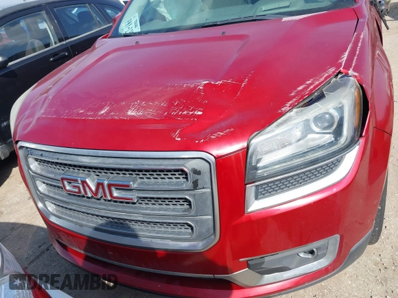 2013 GMC Acadia SLT with VIN 1GKKRSKD1DJ173122, listed as a IAAI auction lot 41603188 with 137,188 mi miles and . Bid and sale history available at carsss.com. Image 12.