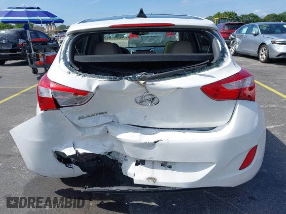 2013 Hyundai Elantra GT with VIN KMHD35LE0DU048766, listed as a IAAI auction lot 41644934 with 158,965 mi miles. Bid and sale history available at carsss.com. Image 6.