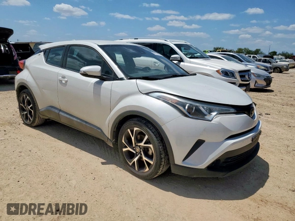 2018 Toyota C-HR XLE z VIN NMTKHMBX3JR030982, wystawiony jako Copart lot #60176845 z przebiegiem 48 321 mil mil oraz Czysty tytuł • Clean title. Historia ofert i sprzedaży dostępna na DreamBid. Obrazek 4.