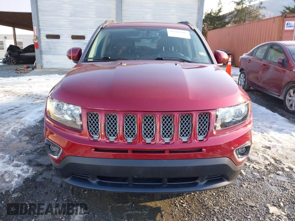 2016 Jeep Compass High Altitude Edition with VIN 1C4NJDEB7GD573341, listed as a IAAI auction lot 41269547 with 67,781 mi miles. Bid and sale history available at carsss.com. Image 13.