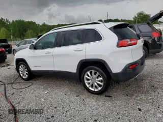 2017 Jeep Cherokee Limited with VIN 1C4PJLDB9HW516097, listed as a Copart auction lot 55205885 with 114,268 mi miles and Non repairable. Bid and sale history available at DreamBid. Image 2.