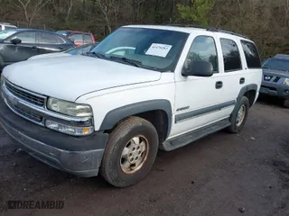 2002 Chevrolet Tahoe LS with VIN 1GNEC13Z82R182629, listed as a IAAI auction lot 41470283 with 248,481 mi miles. Bid and sale history available at carsss.com. Image 2.