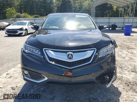 2018 Acura RDX Technology with VIN 5J8TB4H56JL005865, listed as a Copart auction lot 71033744 with 22,658 mi miles and Salvage Title. Bid and sale history available at DreamBid. Image 5.