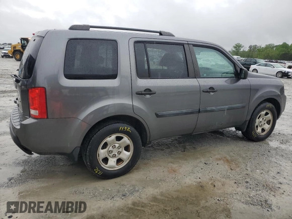 2011 Honda Pilot LX with VIN 5FNYF4H24BB041816, listed as a Copart auction lot 51946345 with 153,773 mi miles and Salvage Title. Bid and sale history available at carsss.com. Image 3.