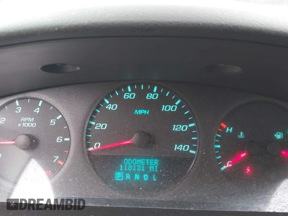 2013 Chevrolet Impala LS with VIN 2G1WF5E37D1255918, listed as a IAAI auction lot 42076395 with 118,131 mi miles and . Bid and sale history available at DreamBid. Image 7.
