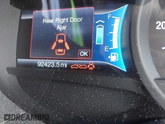 2016 Ford Fusion Titanium Hybrid with VIN 3FA6P0RU6GR156622, listed as a IAAI auction lot 41178887 with 92,423 mi miles. Bid and sale history available at carsss.com. Image 7.