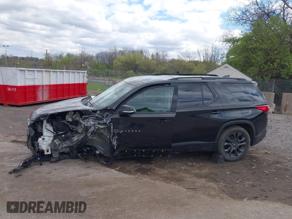 2020 Chevrolet Traverse RS with VIN 1GNEVJKW3LJ311362, listed as a IAAI auction lot 42022527 with 54,595 mi miles and . Bid and sale history available at DreamBid. Image 18.