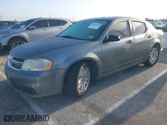 2011 Dodge Avenger Express with VIN 1B3BD4FB3BN606204, listed as a IAAI auction lot 41946012 with 155,829 mi miles and . Bid and sale history available at DreamBid. Image 2.