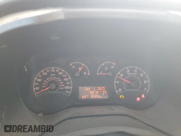 2017 Ram ProMaster City Cargo Tradesman with VIN ZFBERFAB8H6E30579, listed as a Copart auction lot 58069185 with 78,878 mi miles and Salvage title. Bid and sale history available at DreamBid. Image 9.