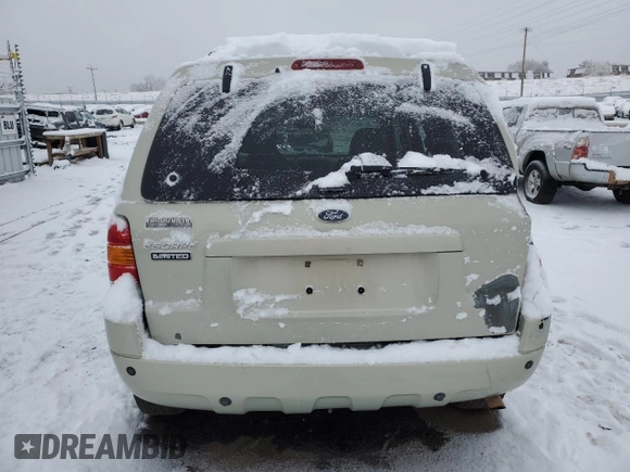 2004 Ford Escape Limited with VIN 1FMCU94134KA51331, listed as a Copart auction lot 80602203 with 126,663 mi miles and Salvage Title. Bid and sale history available at carsss.com. Image 6.