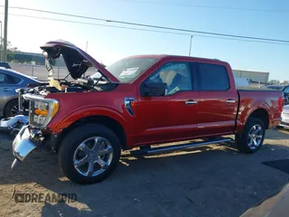 2023 Ford F-150 XL with VIN 1FTFW1E50PKF48369, listed as a IAAI auction lot 41090142 with 10,710 mi miles. Bid and sale history available at carsss.com. Image 14.