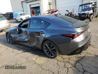 2024 Lexus IS 350 F Sport with VIN JTHGZ1E29R5033467, listed as a Copart auction lot 84226104 with 6,999 mi miles and Salvage title. Bid and sale history available at DreamBid. Image 2.