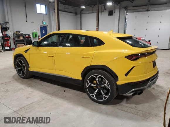 2019 Lamborghini Urus z VIN ZPBCA1ZL2KLA01075, wystawiony jako Copart lot #80477864 z przebiegiem 91 739 mil mil oraz Tytuł czysty. Historia ofert i sprzedaży dostępna na DreamBid. Obrazek 2.