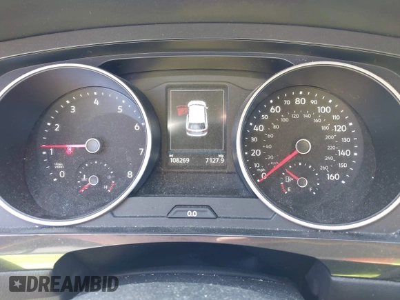 2018 Volkswagen Tiguan SEL with VIN 3VV3B7AX5JM036164, listed as a IAAI auction lot 41876403 with 108,269 mi miles and . Bid and sale history available at DreamBid. Image 7.
