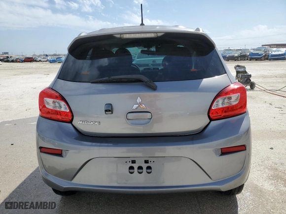 2020 Mitsubishi Mirage ES with VIN ML32A3HJ0LH001324, listed as a Copart auction lot 48916745 with 23,359 mi miles and Salvage Title. Bid and sale history available at carsss.com. Image 6.