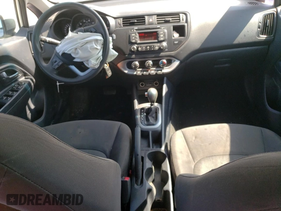 2013 Kia Rio LX with VIN KNADM5A36D6144177, listed as a Copart auction lot 71154644 with 132,815 mi miles and Clean Title. Bid and sale history available at DreamBid. Image 8.