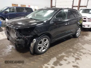 2017 Ford Edge Titanium with VIN 2FMPK4K93HBB80222, listed as a IAAI auction lot 41468774 with 166,500 mi miles. Bid and sale history available at carsss.com. Image 17.