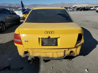 2001 Audi S4 with VIN WAURD68D61A092472, listed as a Copart auction lot 44989545 with 165,067 mi miles and Salvage Title. Bid and sale history available at carsss.com. Image 6.